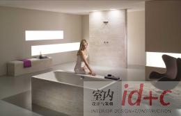卡德维在意大利米兰展现2012年最新设计理念――卡德维以其最新的电子控制面板和多色彩的浴缸再次为浴室设立新标准